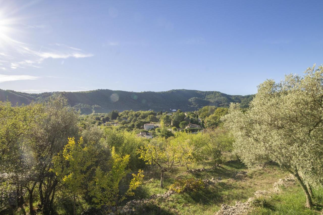La Maison Des Chataigniers Meyrannes Exteriér fotografie