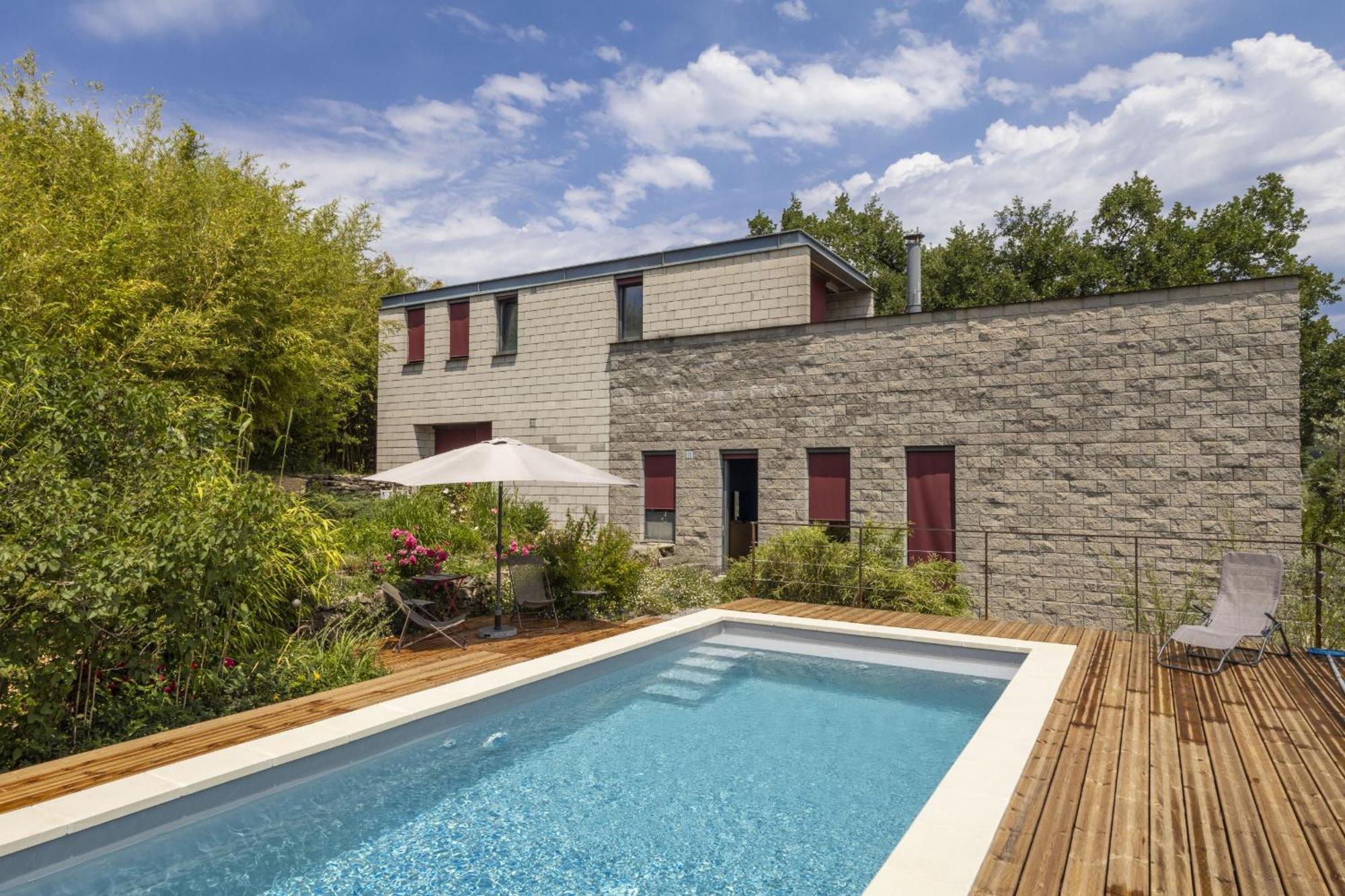 La Maison Des Chataigniers Meyrannes Exteriér fotografie